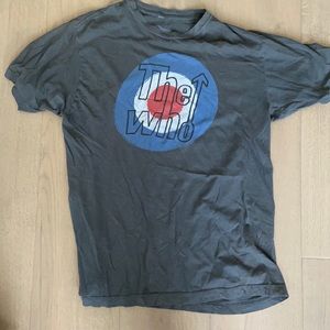 Vintage gray The Who shirt winterland M